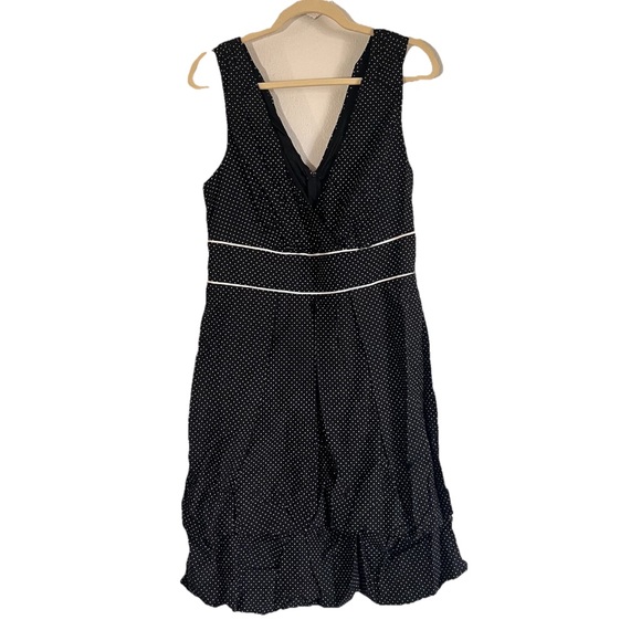 Vintage Y2k NWT Torrid Size 12 Midi Bubble Dress Polka Dot Evening Sleeveless - Picture 1 of 6
